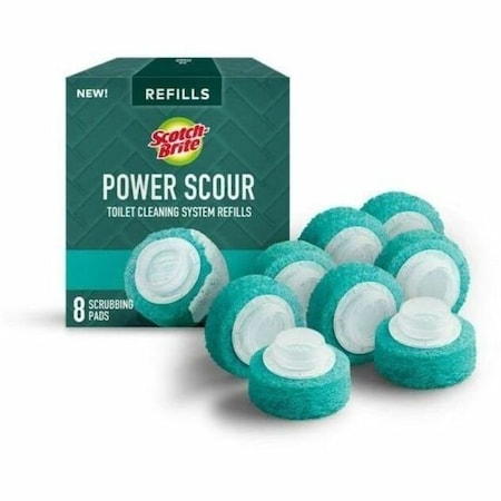Scotch-Brite Power Scour Disposable Scrubbing Pad Refills, 8-Count 559-PS-RF-6