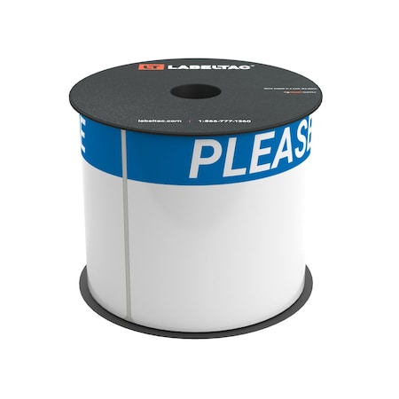 Labeltac LabelTac 4 and Pro Model Die-Cut inPleasein Header Supply 4in x 6in, 200 labels per roll LT46PLEASE