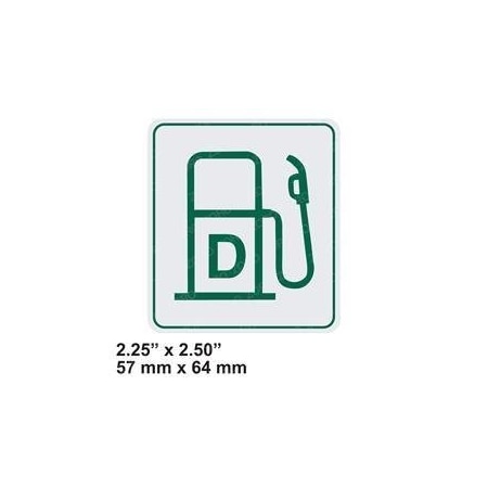 Jlg REPLACEMENT DECAL-DIESEL FUEL FILL 1001189017