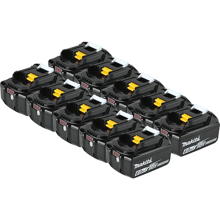 Makita 18V LXT(R) 6.0AH BATTERY, 10/PK BL1860B-10