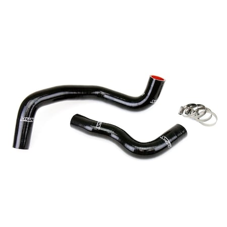 Hps Performance High Temp Reinforced Silicone Radiator Coolant Hose Kit, Black,  57-1833-BLK