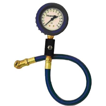 Intercomp 360068 Deluxe Glow-In-The-Dark Air Pressure Gauge 2.5 in. - 0-15 PSI x 0.50 in. PSI Increments INT360068