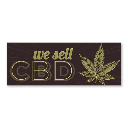 Signmission We Sell CDB, 24 Inch, Decal D-24-30433