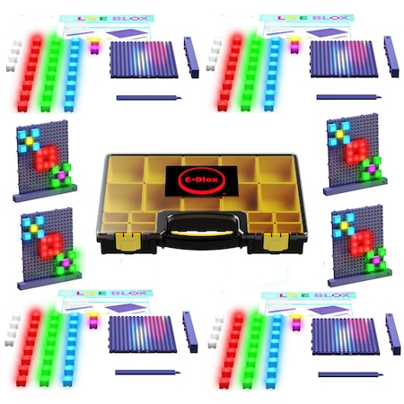 E-Blox Lite Blox Light Designs, Class Set CB1399CS