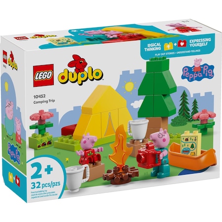 Lego DUPLO Camping Trip Building Set Multicolored 32 pc 10452