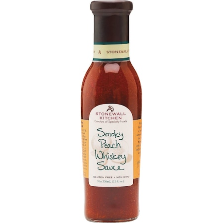 Stonewall Kitchen 11 Oz. Smoky Peach Whiskey Sauce 131144