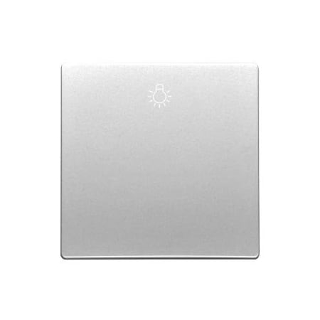 Siemens DELTA style, platinum metallic Rocker switch with symbol Light 5TG7141-0PM20