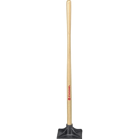 Corona Tools Dirt Tamp, 8 in. x 8 in., 43 in. Ash Wood Handle UT 60050