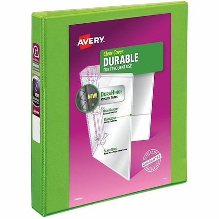 Avery Durable View 3 Ring Binder, 1" Slant Rin 17832