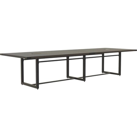 Mirella Conference Table, Steel Frame, Black MRS12STO