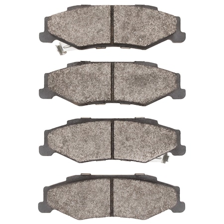 Dynamic Friction Co DFC 5000 Advanced Brake Pads - Semi Metallic 1551-0732-00