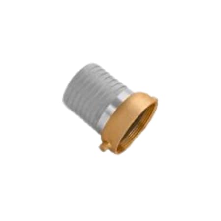 Jason Industrial 1-1/2 ALUM W/BRASS SWIVEL FEM, 1-1/2 ALUM W/BRASS SWIVEL FEM AB150F