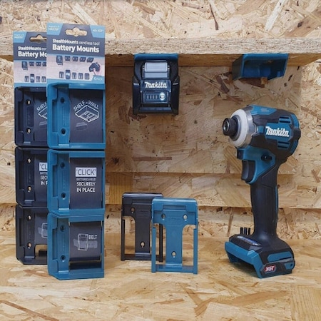 Stealthmounts Battery Mounts for Makita 40V XGT, 6PK BM-MK40-BLK-6