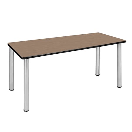 Regency Kee Training Seminar Table, 72 in W, 24 in L, Noble Oak MT7224NOBPCM