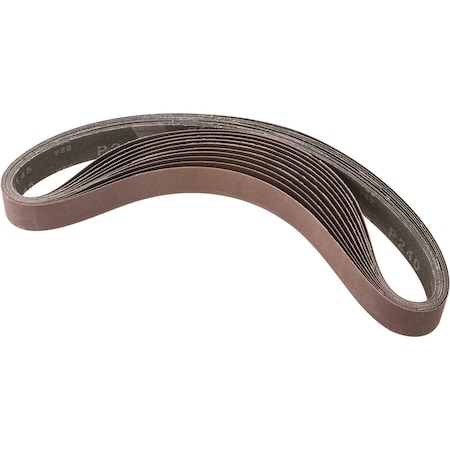 Grizzly 1" x 30" A/O Sanding Belt 240 grit, 10PK T26633