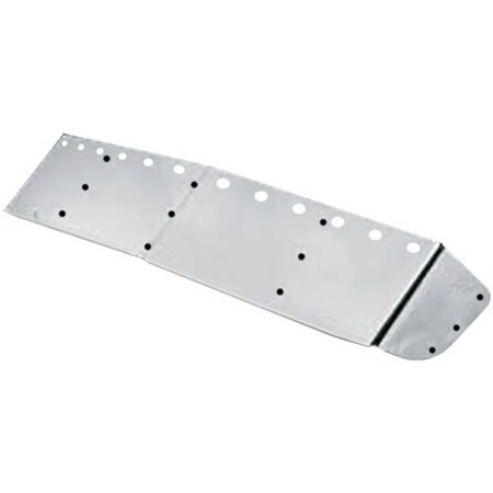 Replacement For Kenworth T680 Year 2020 13In Drop Visor W/ 12 Bullet Light Holes Curved Windshield
