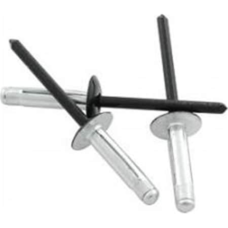 Five Star Mfg 814B-500S 0.18 in. Black Avex Rivets Small Head, 500PK FIV814B-500S