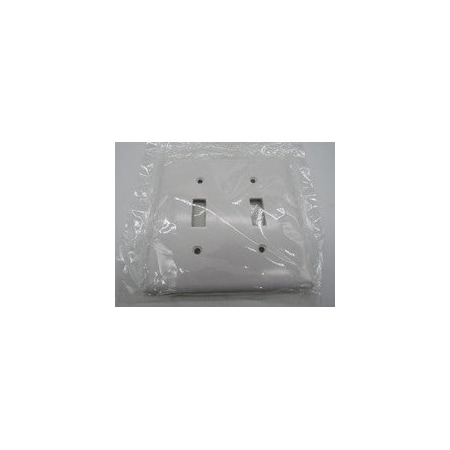 Eaton Wallplates and Switch Accessories Wallplate White EA 2139W-F-LW