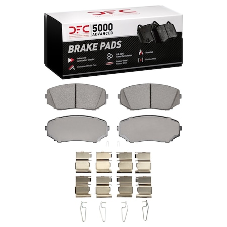 Dfc 5000 Advanced Disc Brake Pad Set,  1552-1258-01