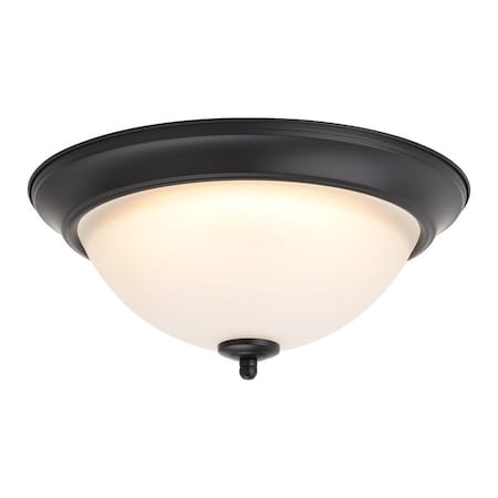 Boston Harbor CEIL LT LED FLUSH MT MBLK 11IN, 2PK OG24003