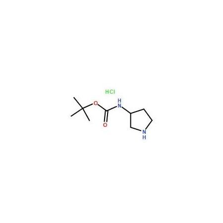 Ak Scientific 3-(tert-Butoxycarbonylamino)pyrrolidine hydrochloride (25g), CAS 1188263-72-0 X9321-25g