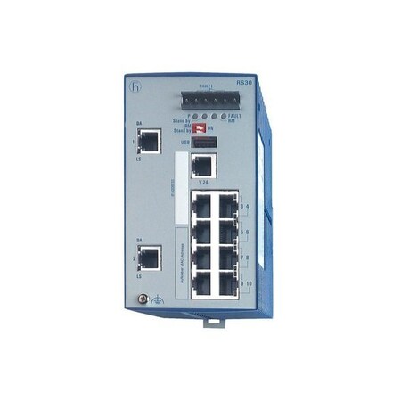 Hirschmann Ethernet Switch, Rs30-0802T1T1Sdaehh08.0 943434-029