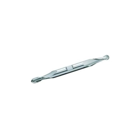 Garr Tool End Mill, Ball Nose Center Cutting Double End, Series: 525M, 5/16 in Diameter Cutter 35070