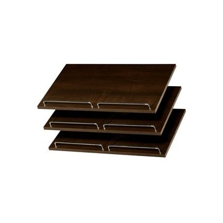 Easy Track 24 in. Shoe Shelves, Truffle, 3PK RS1600-TON