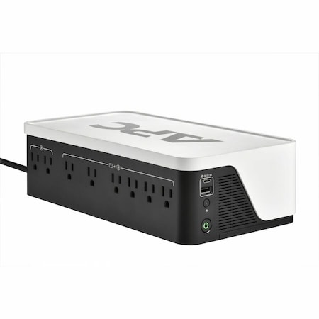 Apc UPS System, 900VA, Standby, Out: 120V In: 120V BE900G3