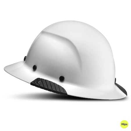 Lift Safety DAX FRP MIPS HARD HAT (WHITE) - Full Brim - ANSI-G, TYPE 1 HDF-24MWG