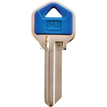 Hy-Ko Key Blank, Plastic, For: Kwikset Cabinet, House Locks and Padlocks 13005KW1PB