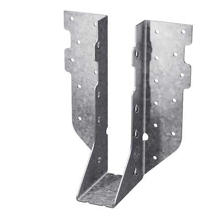 Simpson Strong-Tie HUS Joist Hanger, 7-1/16 in H, 3 in D, 1-5/8 in W, 2 x 8 in, Steel, Galvanized/Zinc HUS28