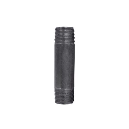 Stz Industries 3/4 in. MIP each X 3/4 in. D MIP Black Steel 4 in. L Nipple 300UP34X4