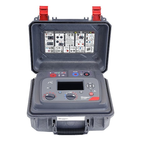 Megger InsulationResistTester, Briefcase, 7.6"H MIT1525/2