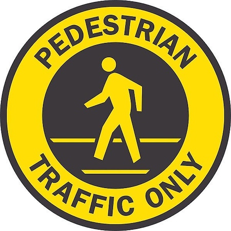 Lyle Pedestrian Traffic Only (W/Sym) G-5832-FD_17x17