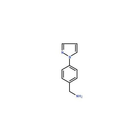 Ak Scientific 4-(1H-Pyrazol-1-yl)benzylamine (25g), CAS 368870-03-5 X2141-25g