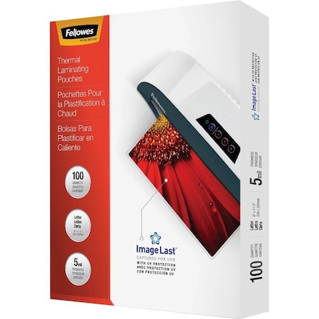 Fellowes Laminating Pouch, 11-1/2 in.x9 in., PK100 52040
