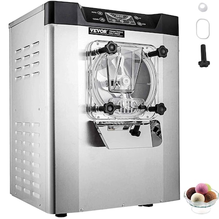 Vevor Commercial Hard Ice Cream Machine 4.3-5.28 US Gallon/H Stainless Steel Ice Cream Maker YKF-618