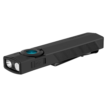 Olight 1500 Lumen Rechargeable EDC Flashlight with UV Light and Green Laser ArkPro