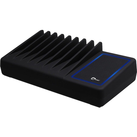 Siig 10-PORT USB CHARGING STATION WITH AMBIENT LIGHT DECK ALLOWS YOU TO CHARGE A AC-PW1314-S1