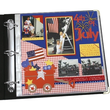 C-Line Products Scrapbook Page Protectors, 12 x 12", PK50 62227