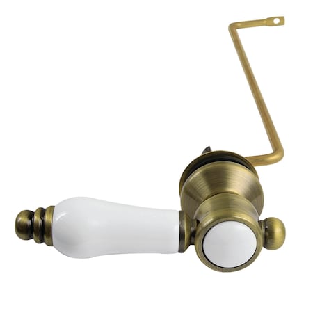 Kingston Brass Side Mount Toilet Tank Lever, Antique Brass KTBPLS3