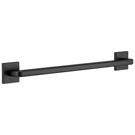 Delta Grab bar, 3 L, Stainless Steel, Matte Black 41924-BL