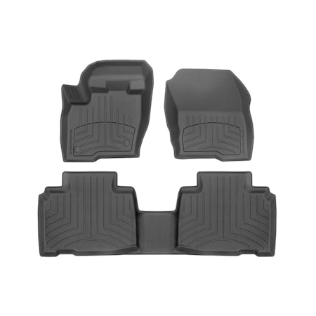Weathertech Black, Front and Rear FloorLiner HP 44815-1-2IM