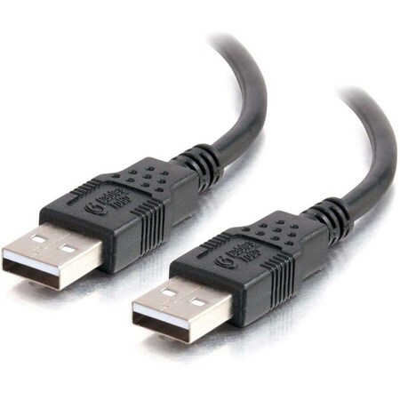 C2G 1m USB 2.0 A Male to A Male Cable - Black (3.2ft) 28105