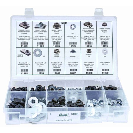 Auveco Specialty Nut Quik-Select Kit Assortment 6884