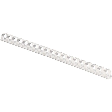 Fellowes BINDING COMBS PLASTIC - WHITE 1/2IN 100P 52372