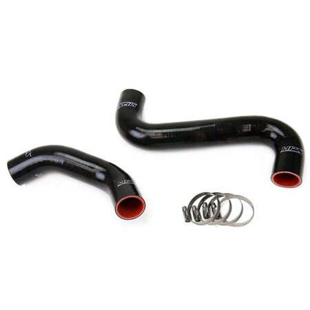 Hps Performance High Temp Reinforced Silicone Radiator Coolant Hose Kit, Black, 57-1061-BLK