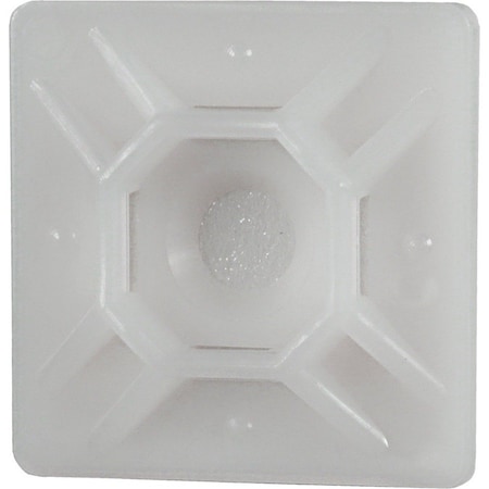 Dottie L.H. Dottie 1'' X 1'' Natural Cable Tie Mounting Base, 100PK DT100S