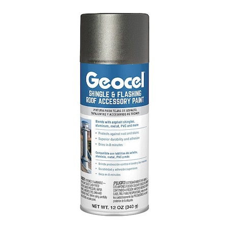 Geocel Shingle and Flashing Roof Paint, Wood GC91102-6X